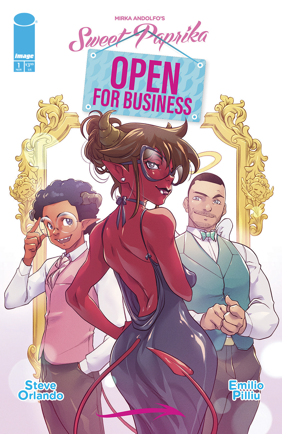 Mirka Andolfo's Sweet Paprika Open for Business #1 Cover A Emilio Pilliu (Mature) (Of 5)