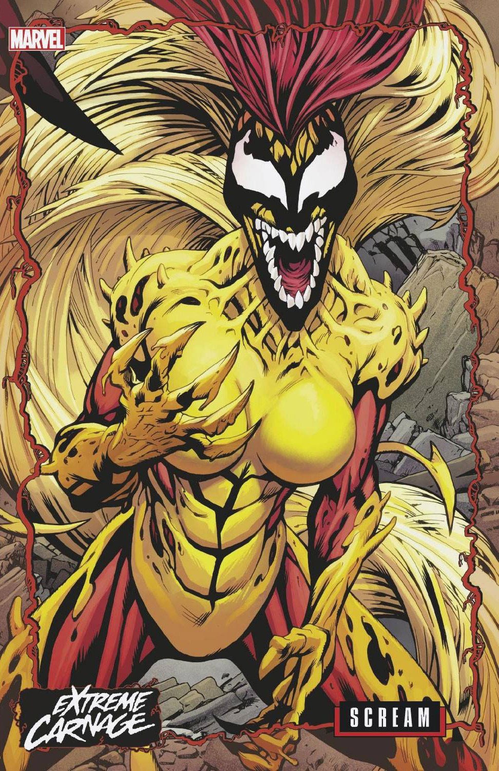 Extreme Carnage Scream #1 Johnson Connecting Variant