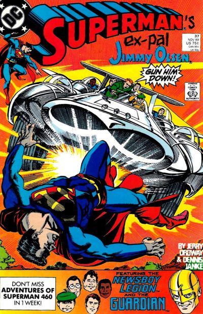 Superman #37 [Direct]-Fine (5.5 – 7) 1987