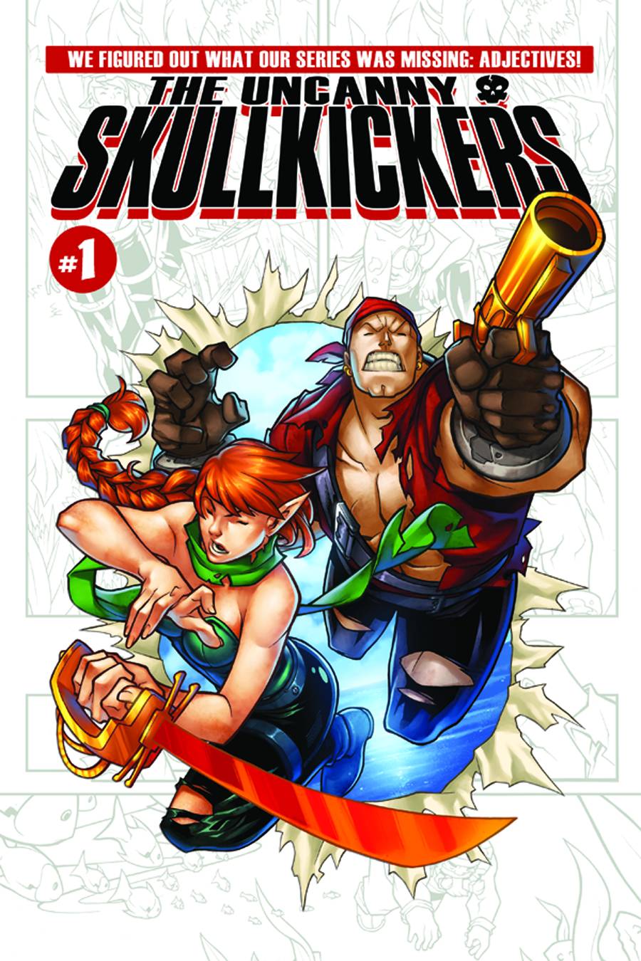 Uncanny Skullkickers #1 Cover A Huang & Coats