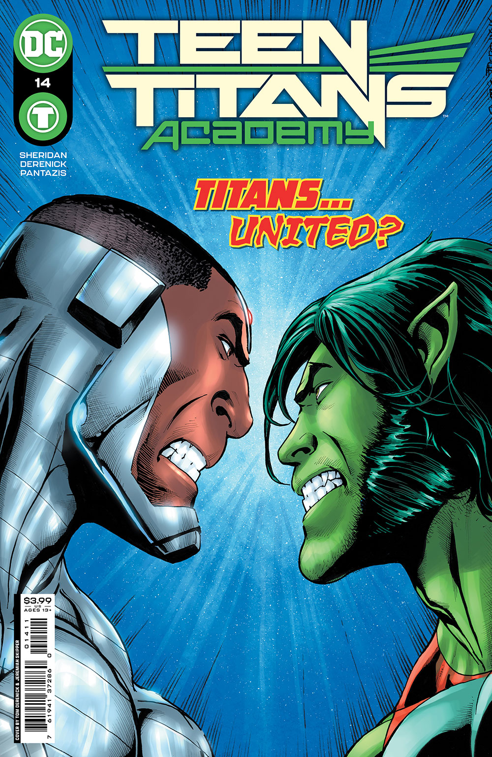 Teen Titans Academy #14 Cover A Tom Derenick & Jeremiah Skipper