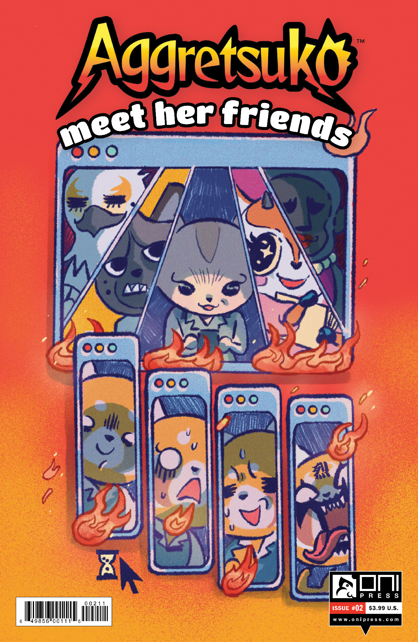 Aggretsuko Meet Her Friends #2 Cover A Daguna