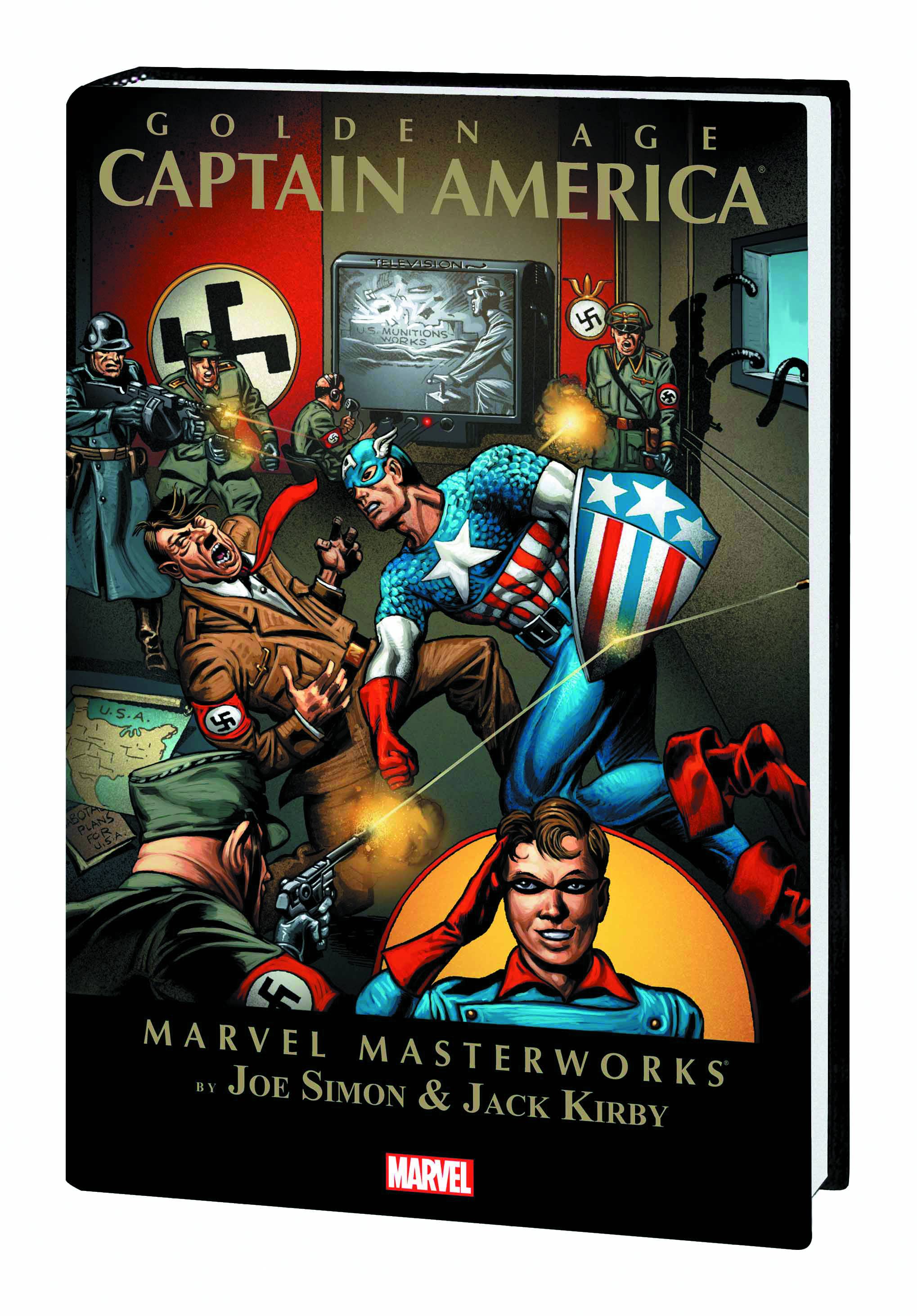 Marvel Masterworks Golden Age Captain America Graphic Novel Volume 1