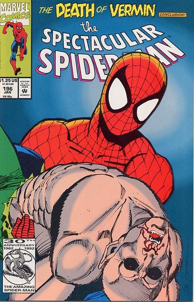 The Spectacular Spider-Man #196 [Direct]-Fine (5.5 – 7)