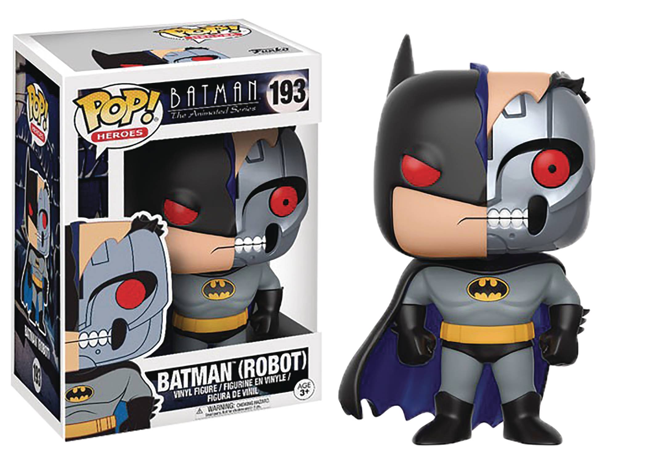 Pop Batman Animated Robot Batman Vinyl Figure