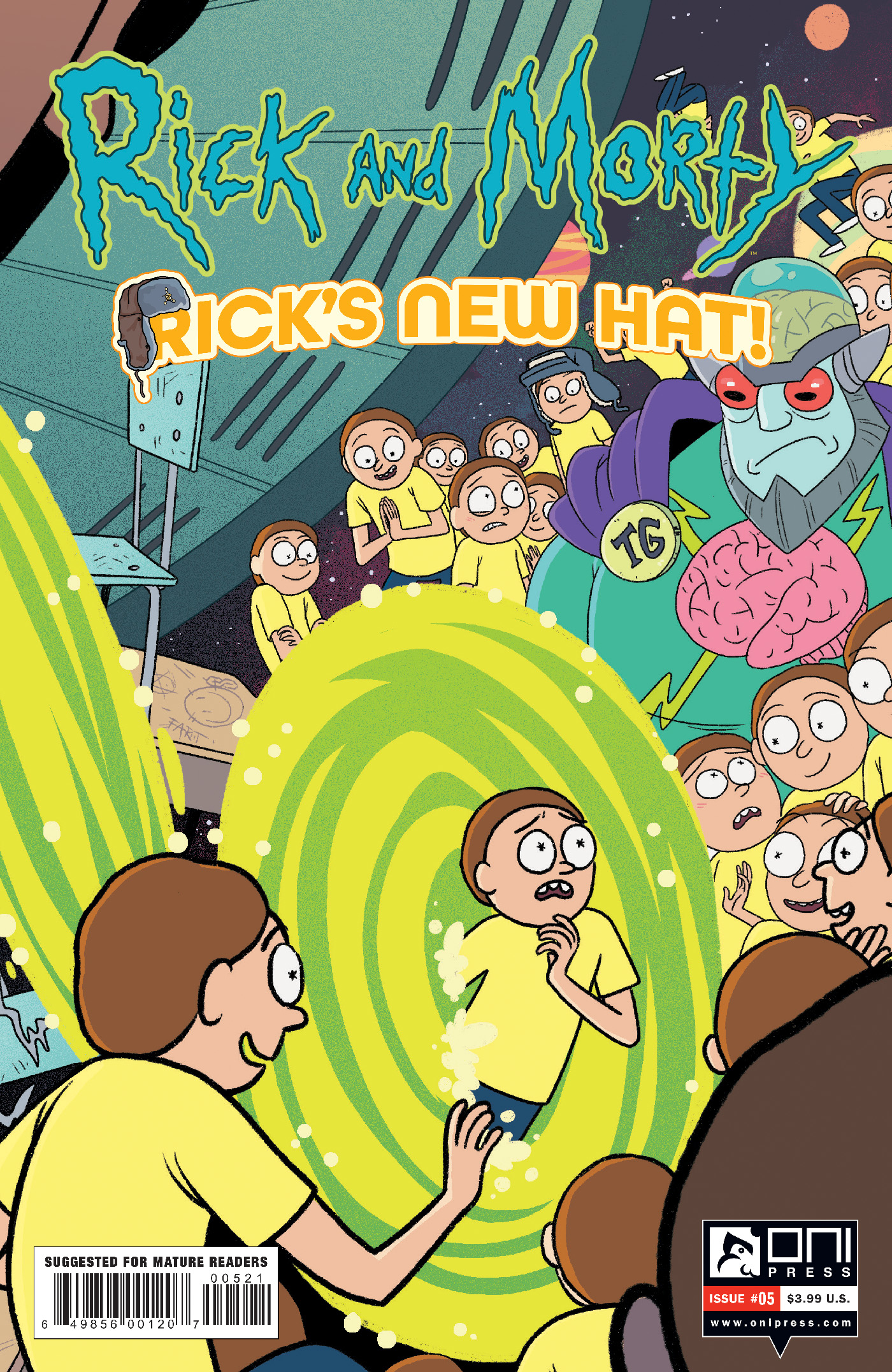 Rick and Morty Ricks New Hat #5 Cover B Stern