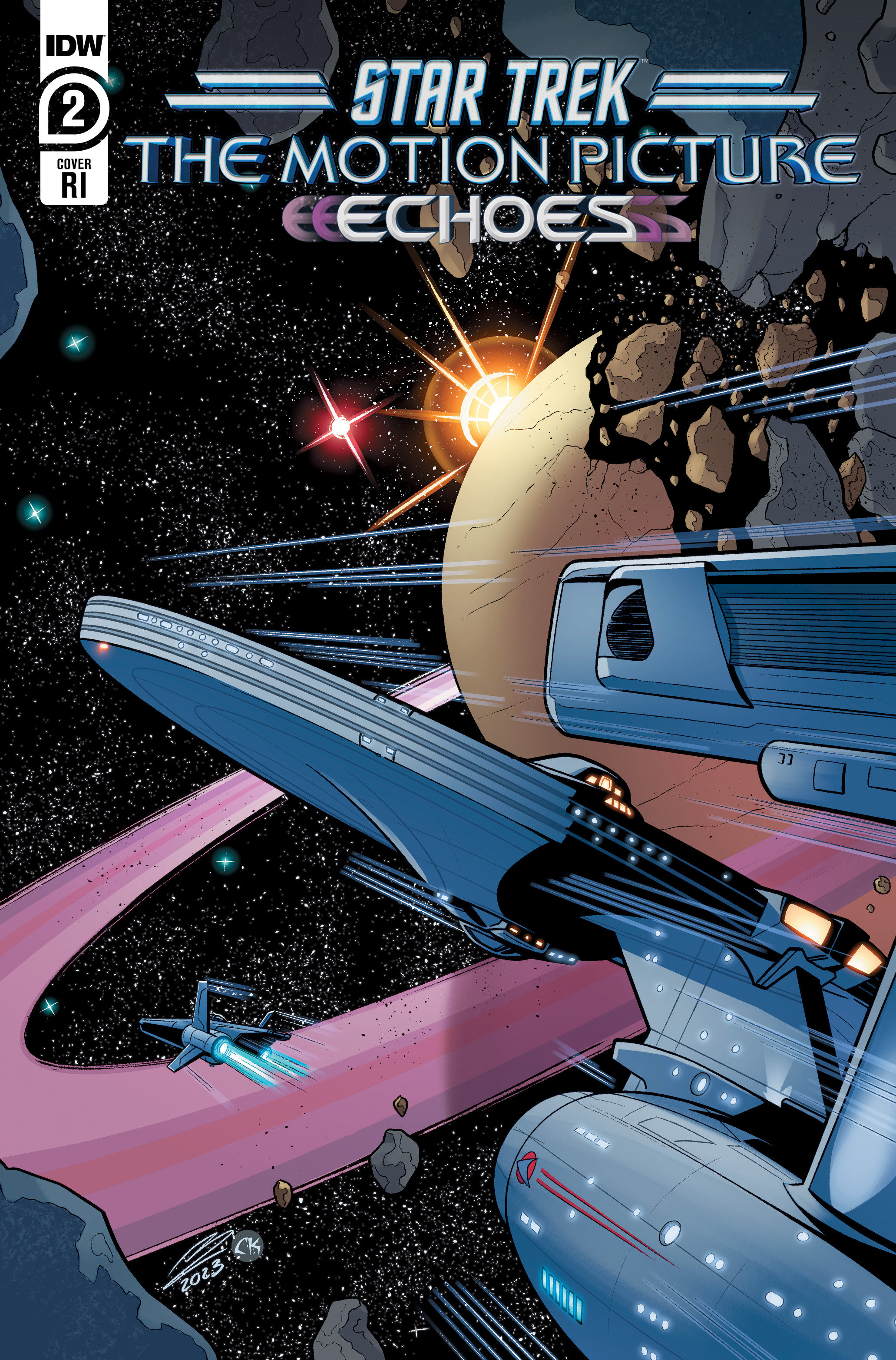Star Trek: The Motion Picture--Echoes #2 Cover D 1 for 25 Incentive Levens
