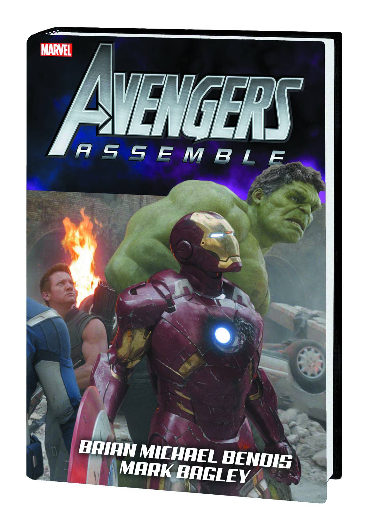 Avengers Assemble by Bendis Hardcover Movie Direct Market Variant Edition