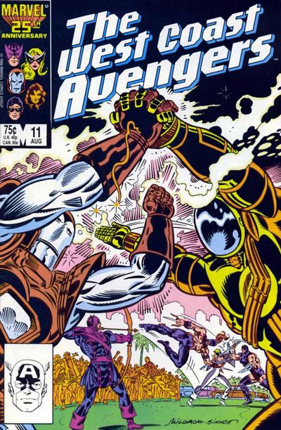 West Coast Avengers #11 [Direct]-Fine (5.5 – 7)