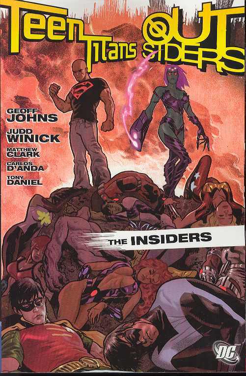 Teen Titans Outsiders Insiders Graphic Novel