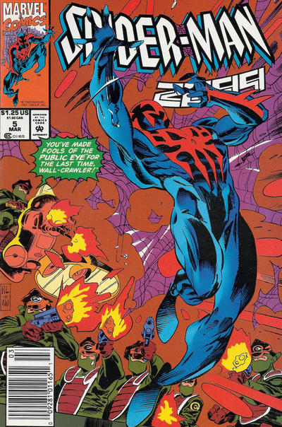 Spider-Man 2099 #5 [Newsstand]-Very Good (3.5 – 5)