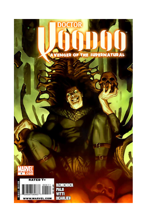 Doctor Voodoo Avenger of Supernatural #4 (2009)