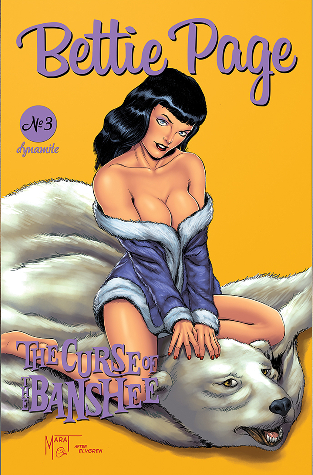 Bettie Page & Curse of the Banshee #3 Cover A Mychaels