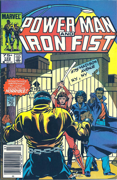 Power Man And Iron Fist #122 [Newsstand]-Near Mint (9.2 - 9.8)