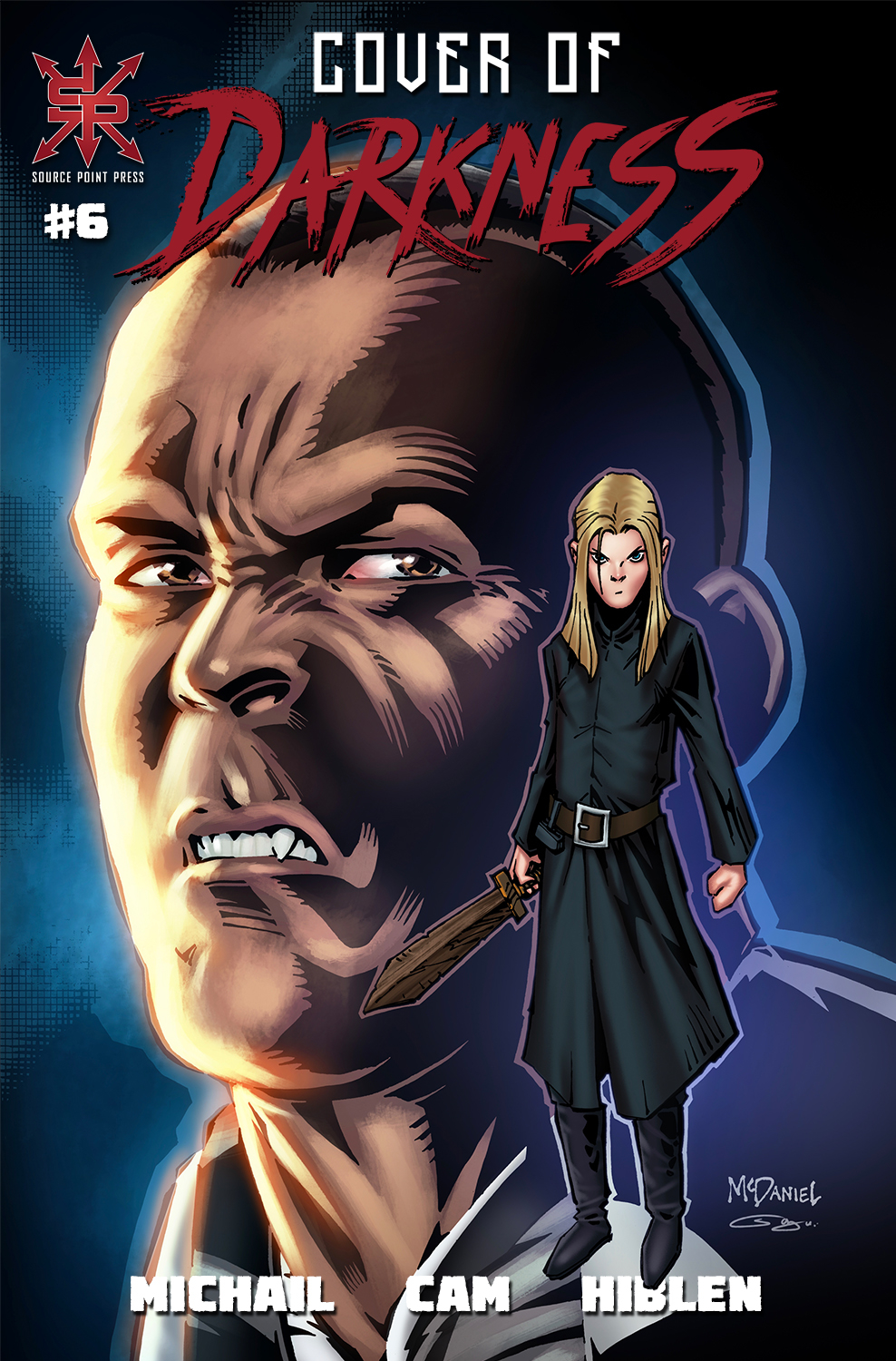 Cover of Darkness #6 Cover B Mcdaniel (Mature)