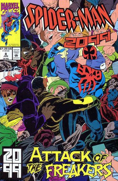 Spider-Man 2099 #8 (1992) [Direct]-Near Mint (9.2 - 9.8)