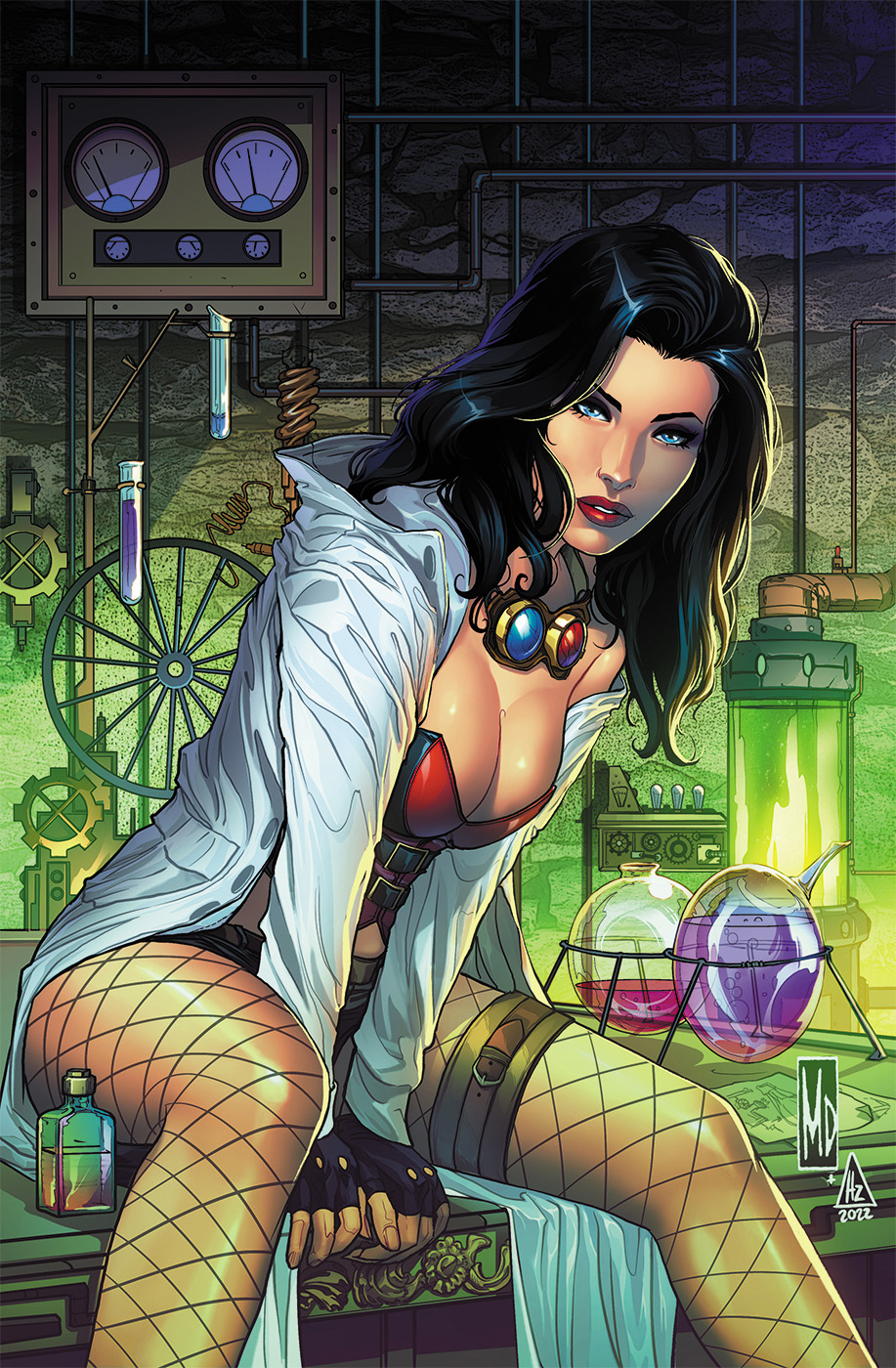 Van Helsing Deadly Alchemy Volume 1 Cover D Dipascale