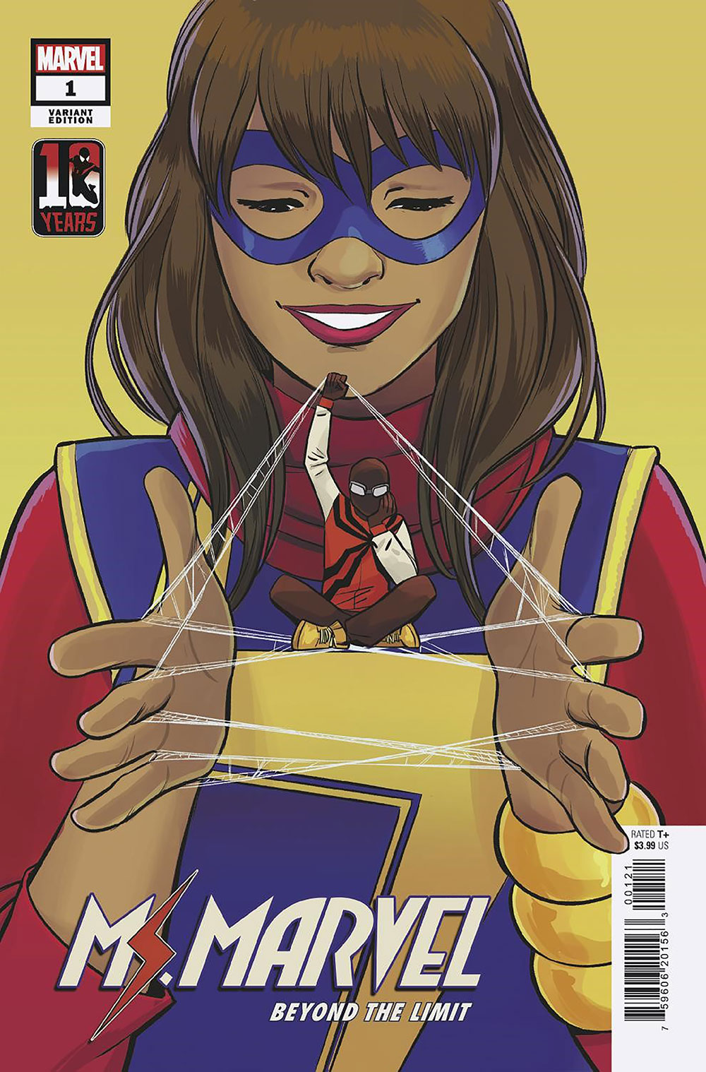 Ms Marvel Beyond Limit #1 Miles Morales 10th Anniversary Variant (Of 5)