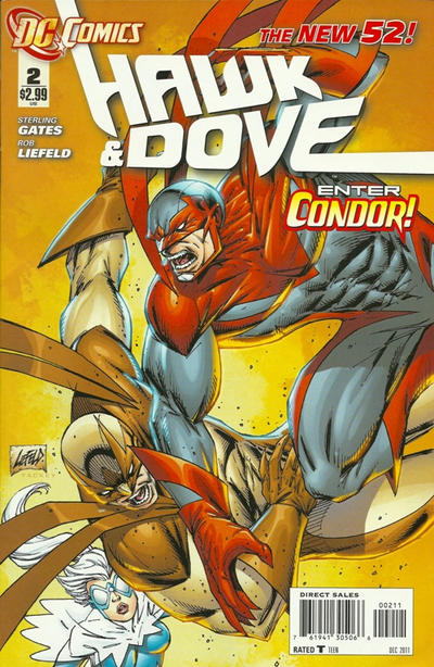 Hawk & Dove #2-Very Fine (7.5 – 9)