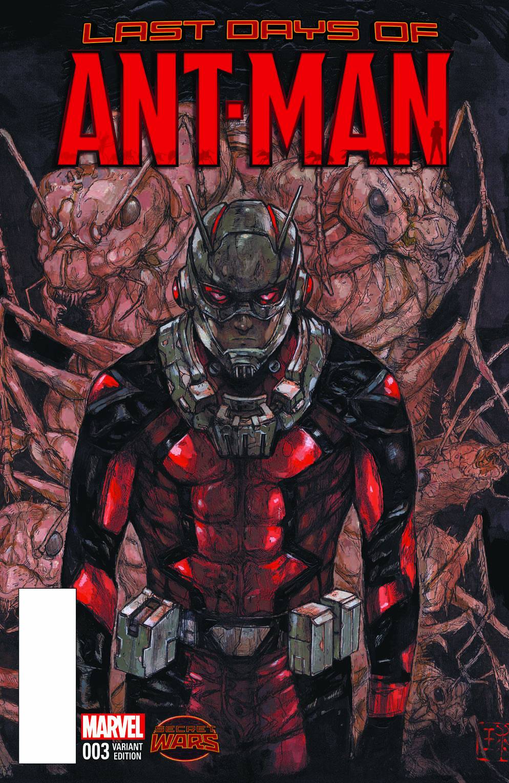 Ant-Man Last Days #1 Manga Variant