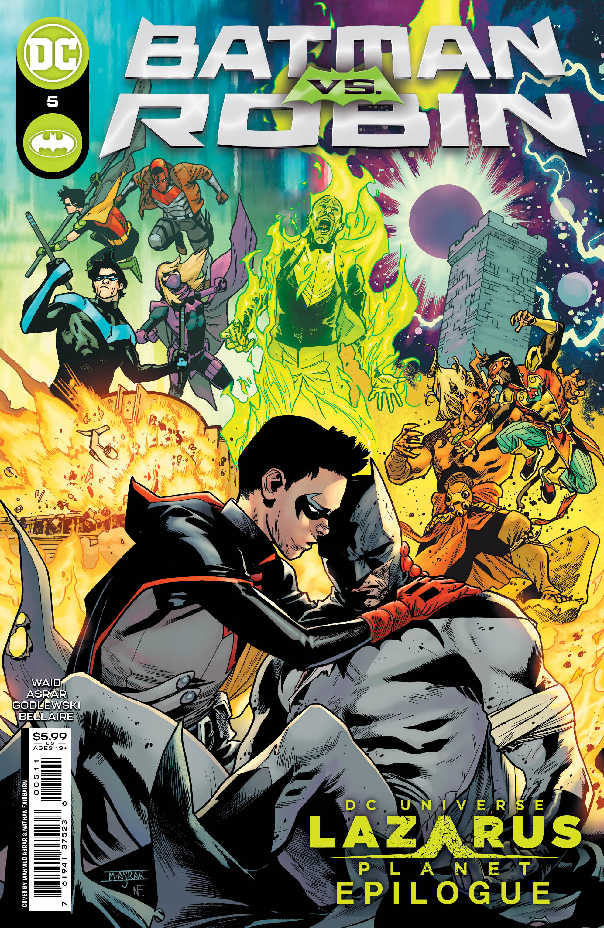 Batman Vs Robin #5 Cover A Mahmud Asrar (Of 5)
