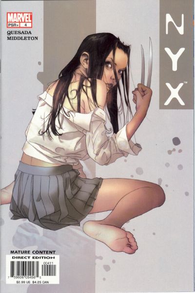 Nyx #4-Fine (5.5 – 7) 2nd Appearance of X-23