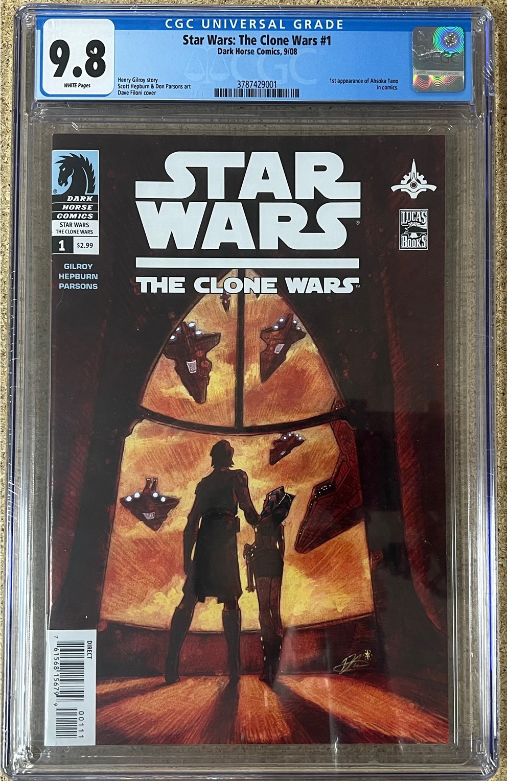 Star Wars Clone Wars #1 Cgc 9.8