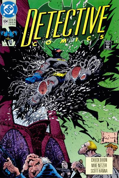 Detective Comics #654 [Direct]-Fine (5.5 – 7) 1st Appearance of The General, Becomes Anarky