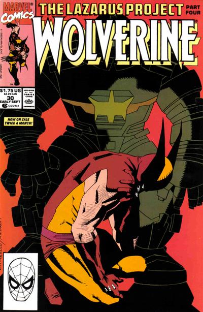 Wolverine #30 [Direct](1988)- Fn/Vf 7.0