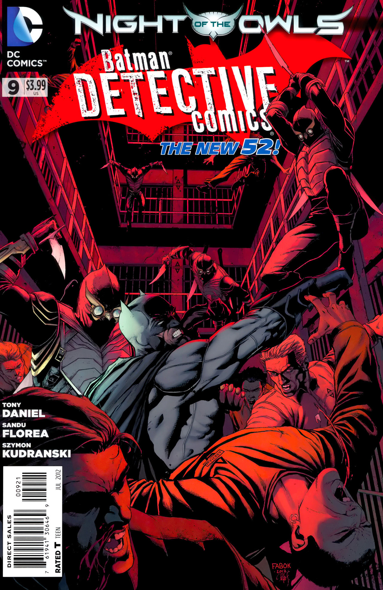 Detective Comics #9 (2011) Fabok 1:25 Variant