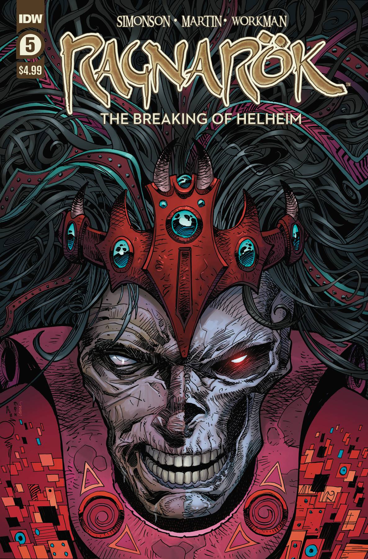 Ragnarok Breaking of Helheim #5 Cover A Simonson (Of 6)