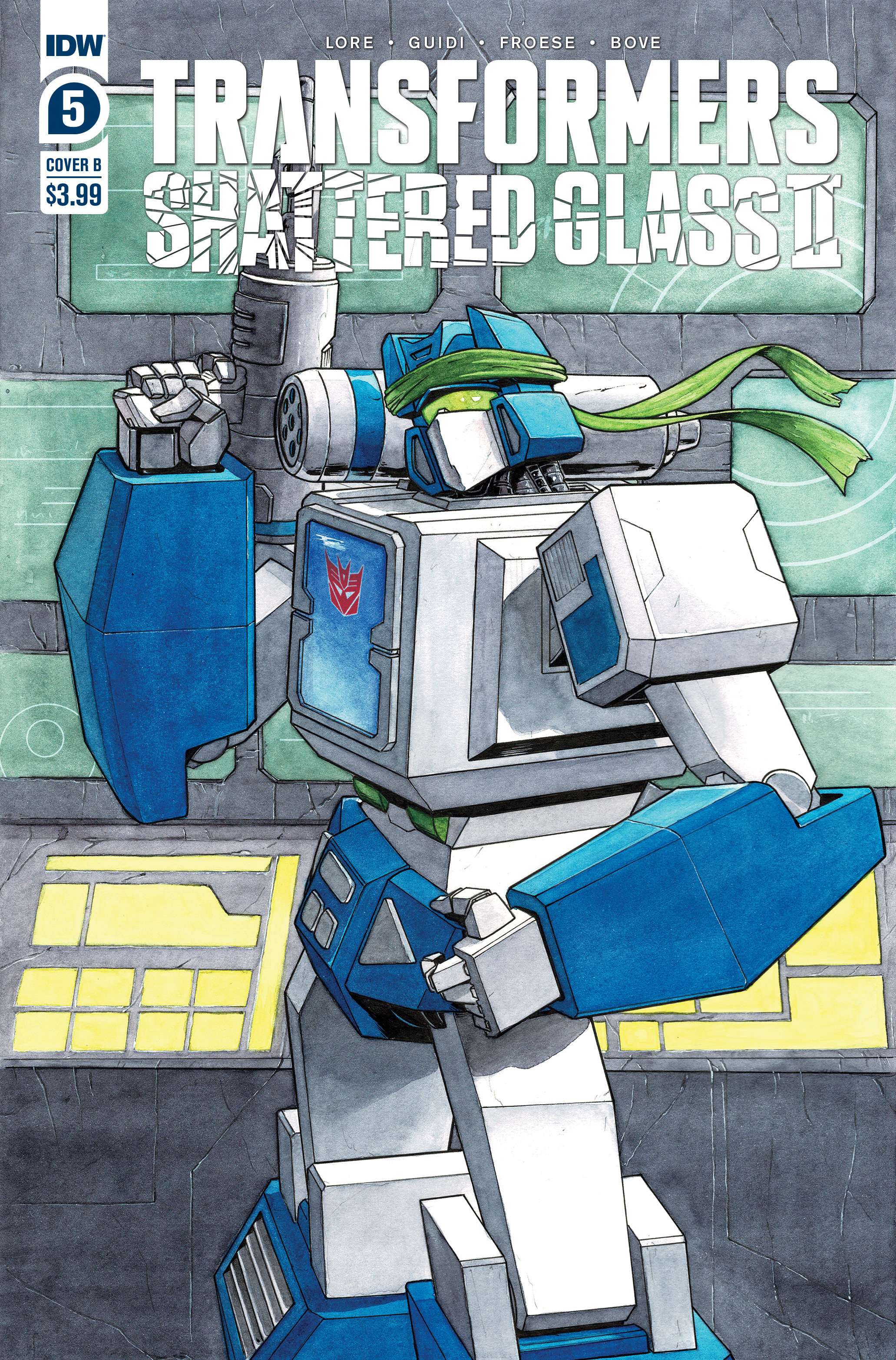Transformers Shattered Glass II #5 Cover B Kershaw