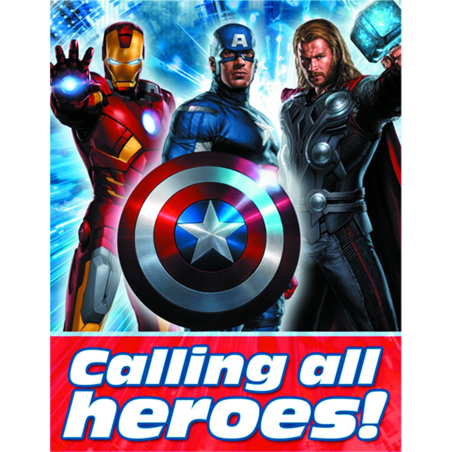 Avengers Table Cover 6 Piece Cs
