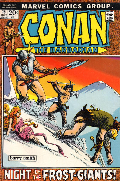 Conan The Barbarian #16