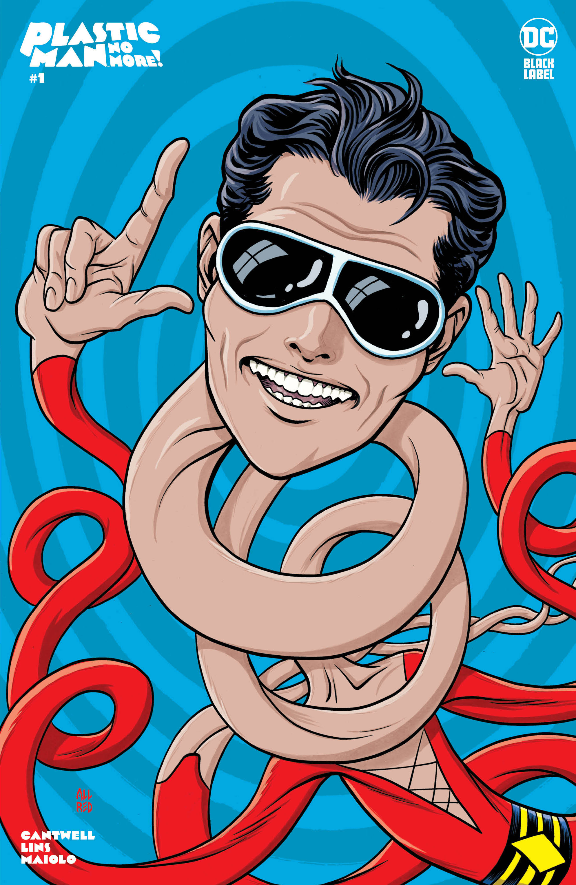 Plastic Man No More #1 Cover B Michael Allred Variant (Mature) (Of 4)