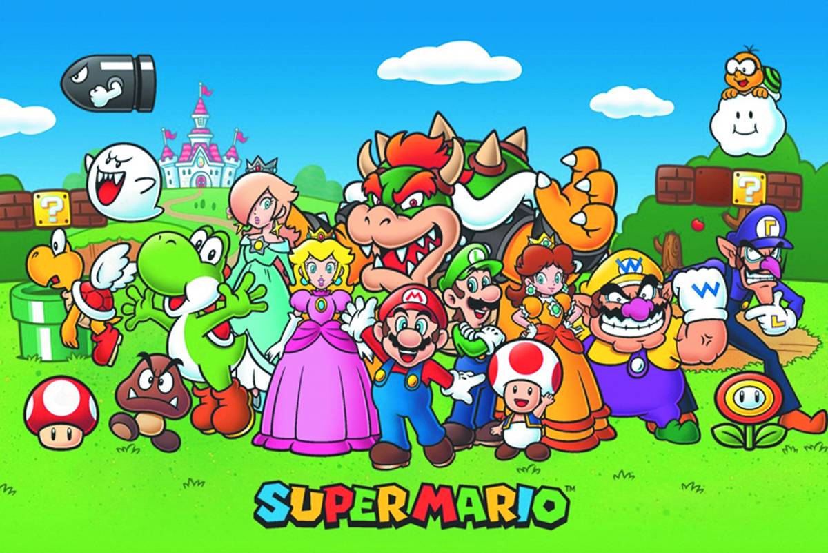 Super Mario Bros Super Mario Animated 24x36 Poster