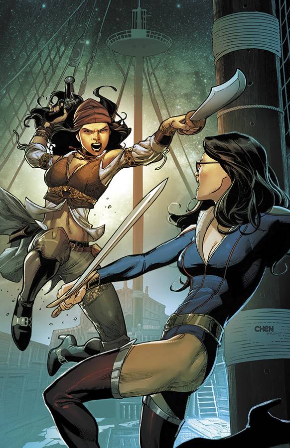 Grimm Fairy Tales Presents 2015 Realm Knights Giant Size Edition #2 A Cover Chen