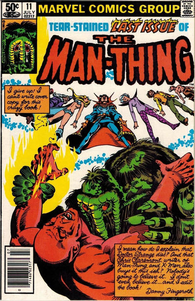 Man-Thing #11 [Newsstand]