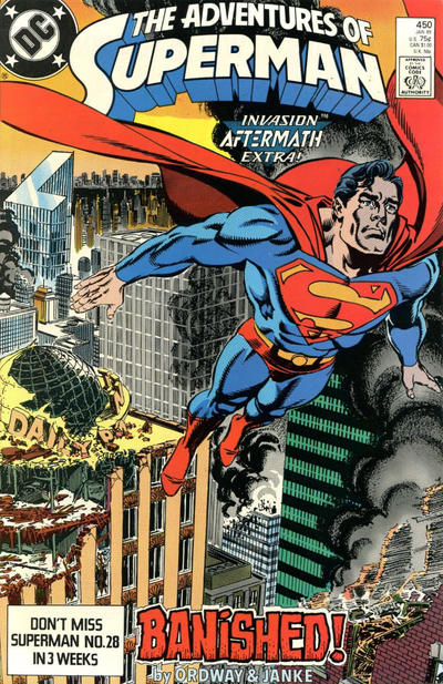 Adventures of Superman #450 [Direct]-Very Fine (7.5 – 9)