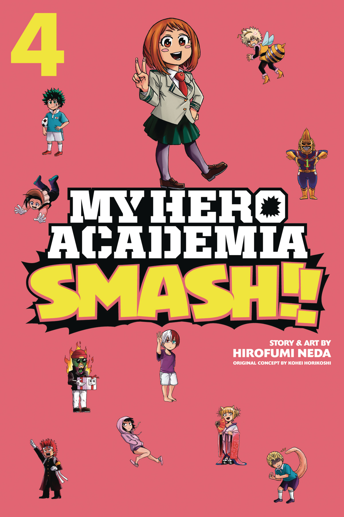 My Hero Academia Smash Manga Volume 4