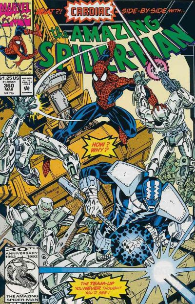 The Amazing Spider-Man #360 [Direct]-Fine (5.5 – 7)