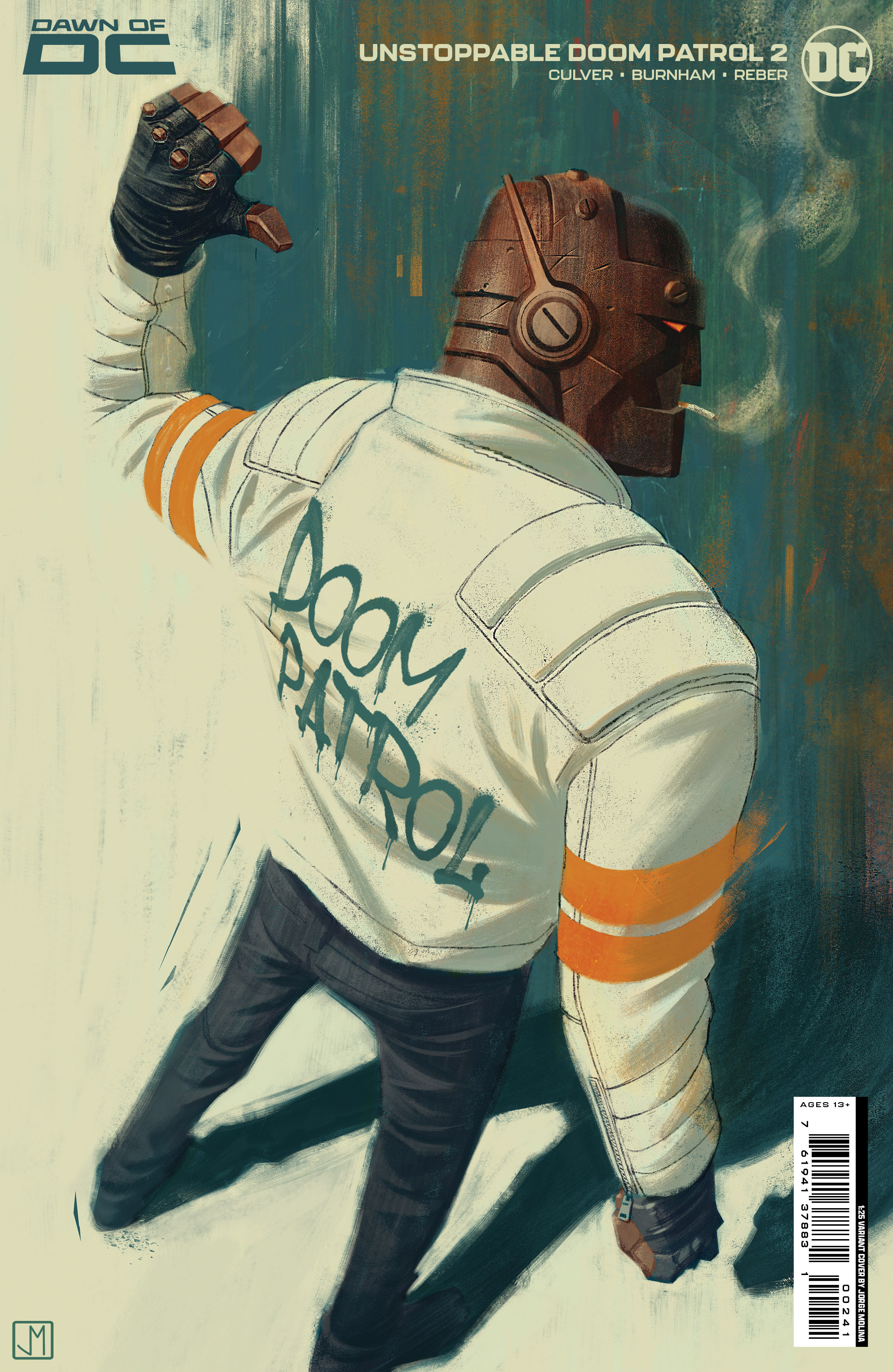 Unstoppable Doom Patrol #2 Cover D 1 for 25 Incentive Jorge Molina Card Stock Variant (Of 6)