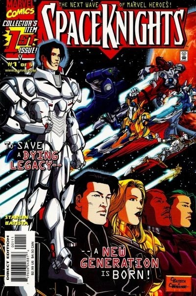 Spaceknights Volume 1 Limited Series Bundle Issues 1-3