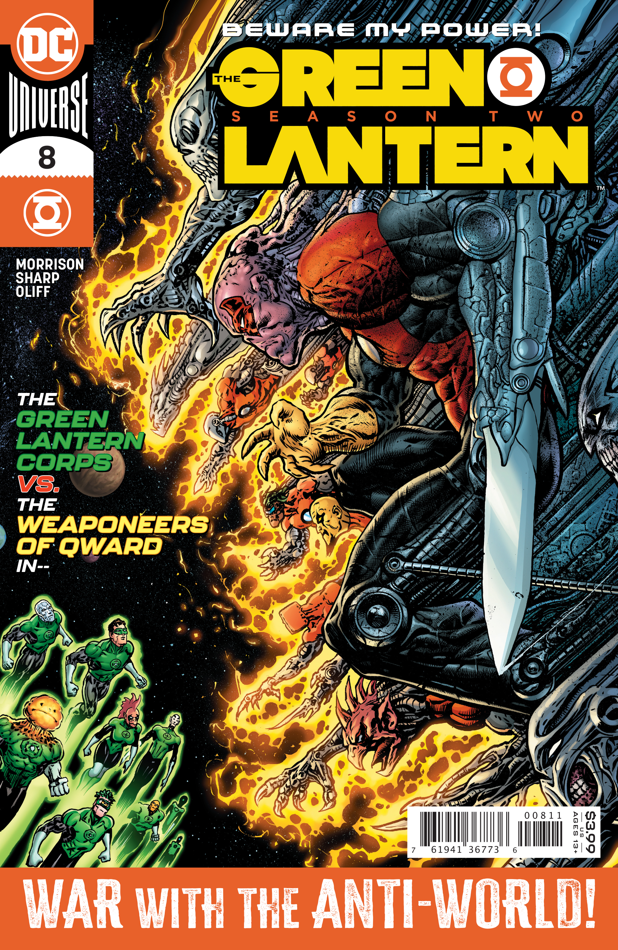 Green Lantern Season Two #8 (Of 12) Cover A Liam Sharp (2020)