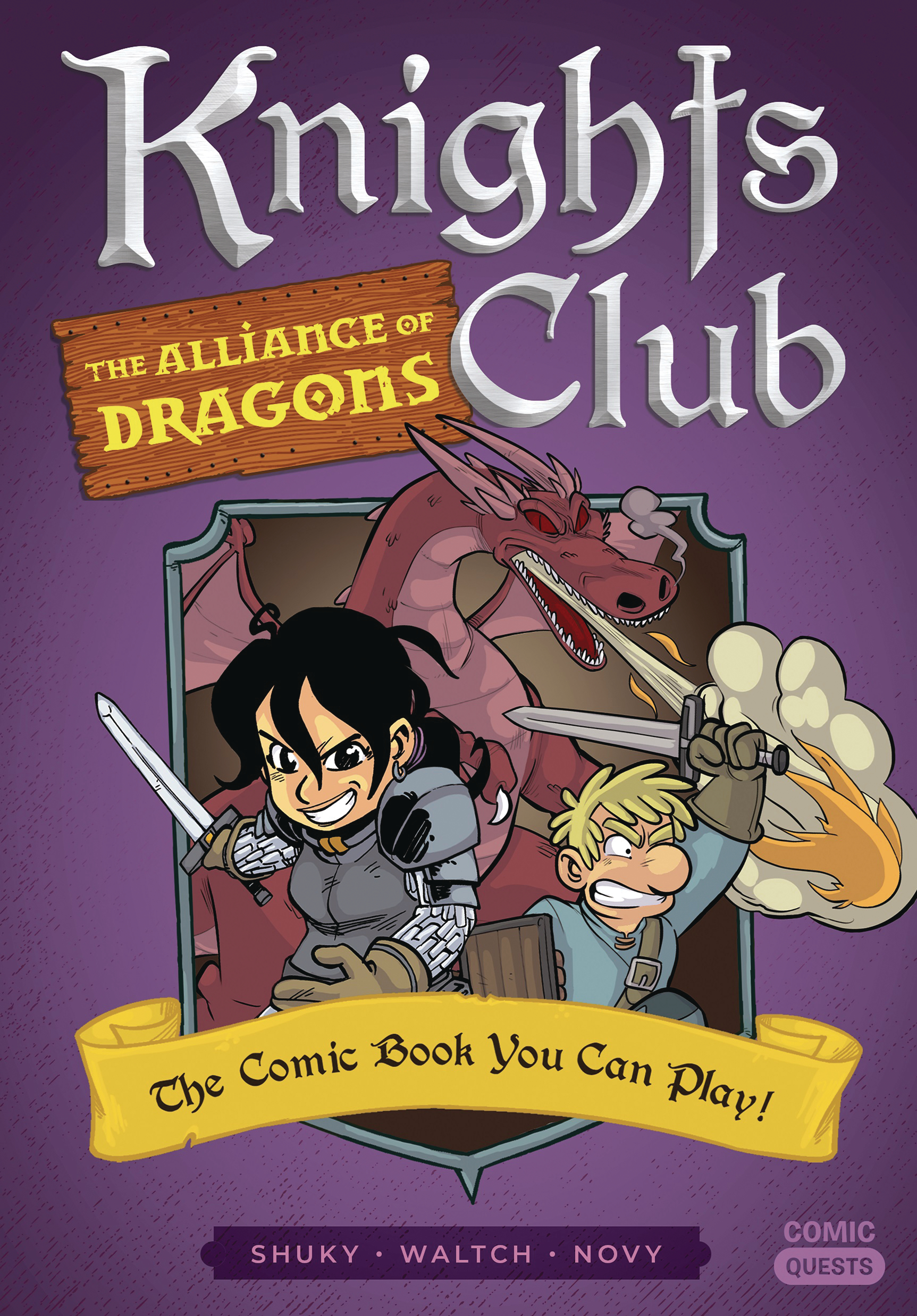 Comic Quests Volume 7 Knights Club Alliance of Dragons