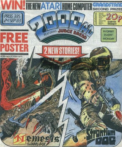 2000 AD #335-Near Mint (9.2 - 9.8)