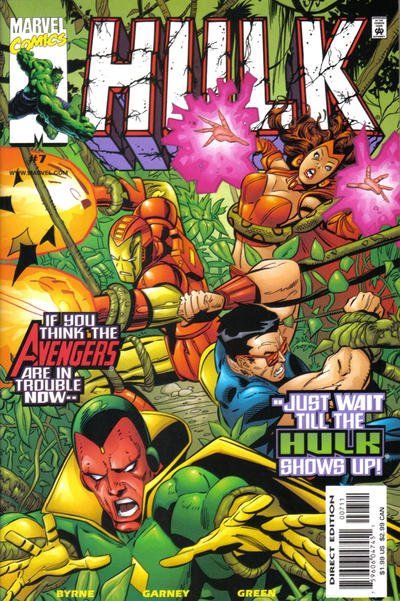 Hulk #7 (1999) [Direct Edition]-Very Fine (7.5 – 9)