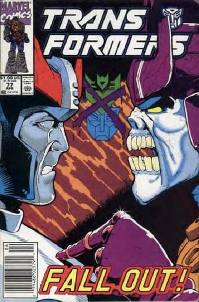 The Transformers #77 [Newsstand](1984)-Fine (5.5 – 7)