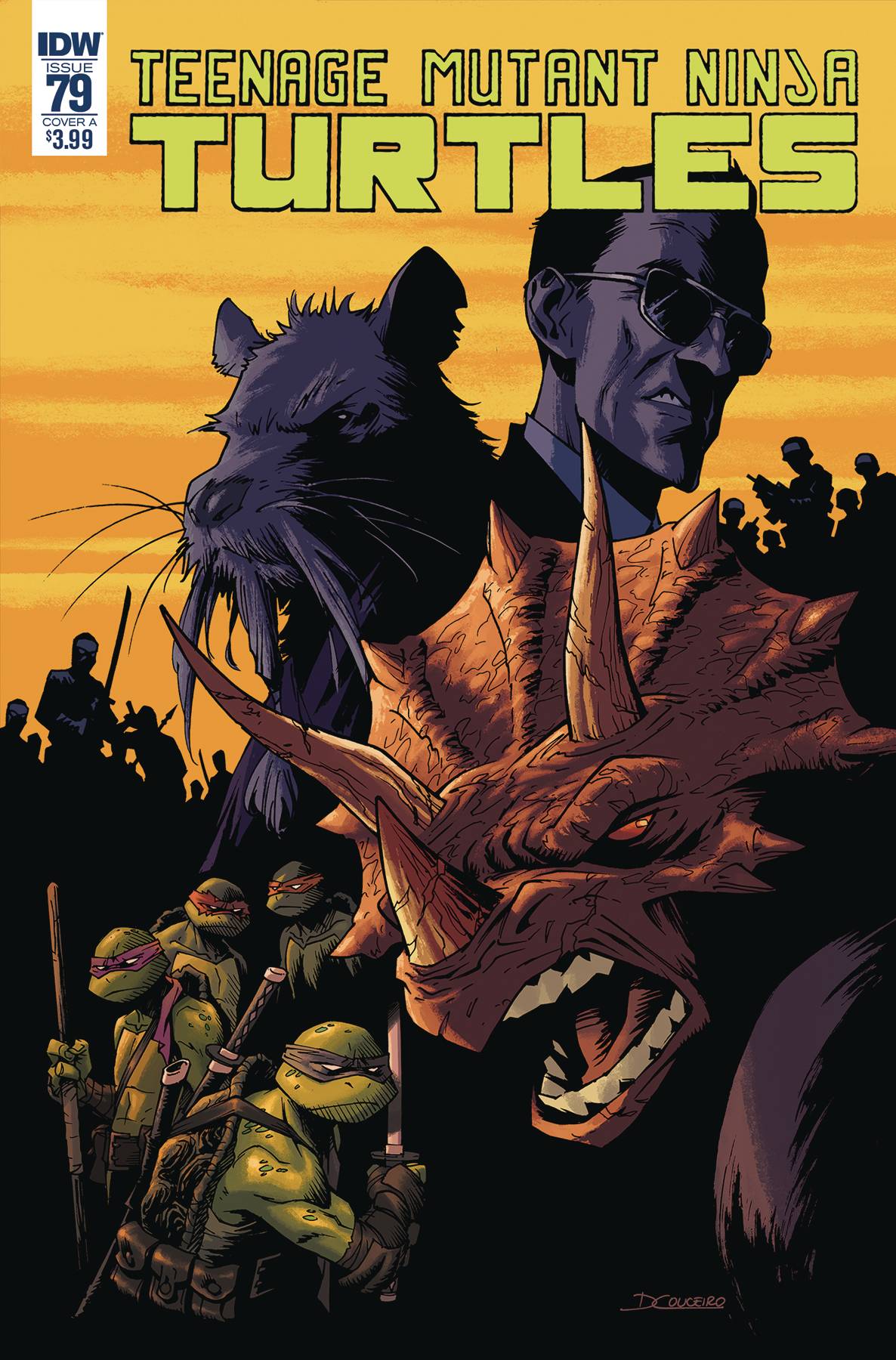 Teenage Mutant Ninja Turtles Ongoing #79 Cover A Couceiro (2011)