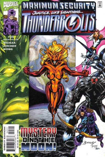 Thunderbolts #45-Very Fine